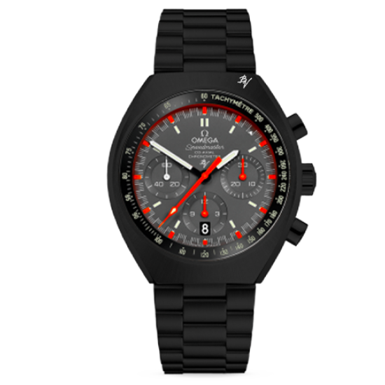 Omega Moonwatch dark Black Venom Limited Edition 10 Black Venom Luxury Rebel