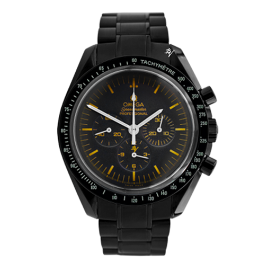 Omega Speedmaster Moonwatch Speedmaster Gold Limited Edition /5 Black Venom Dlc - Pvd