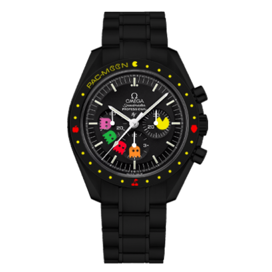 Omega Speedmaster Pacmoon MK1 Limited Edition /5 Black Venom Dlc - Pvd