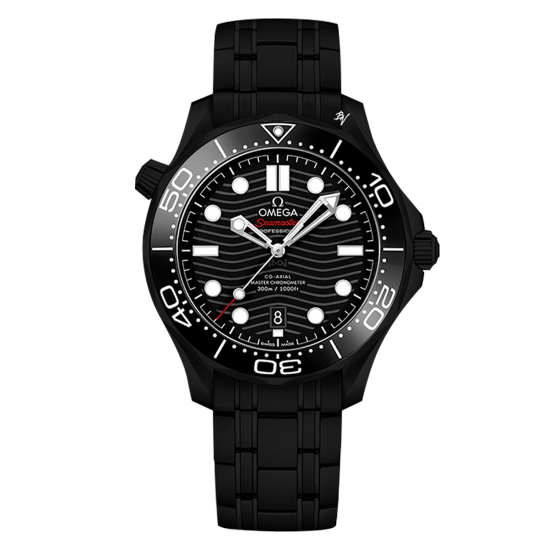 Omega Seamaster Diver  Limited Edition /10  Black Venom Dlc - Pvd