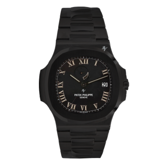 Patek Philippe Nautilus Limited Edition /10 Black Venom Dlc - Pvd