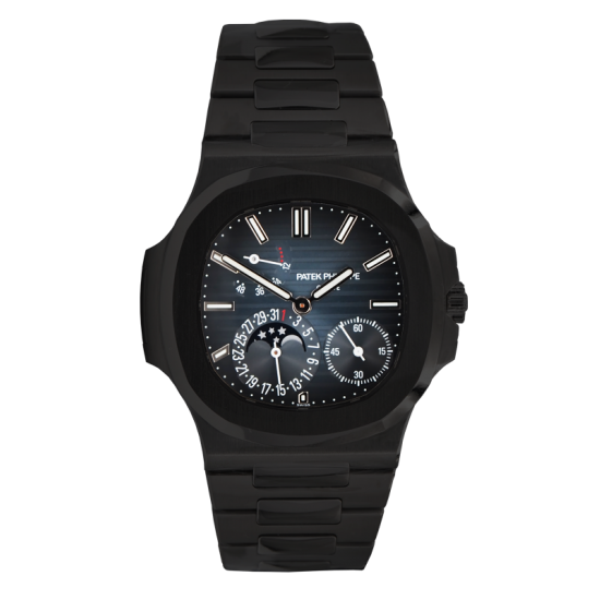 Patek Philippe Nautilus Limited Edition /10 Black Venom Dlc - Pvd