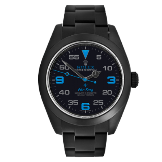 Rolex air king black hotsell