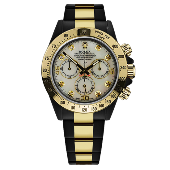 Rolex Cosmograph Daytona Light Mother of Pearl - Limited edition Black Venom Dlc - Pvd