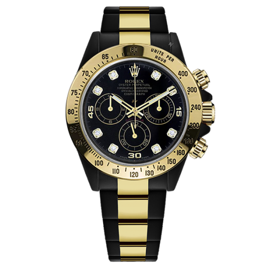 Rolex Cosmograph Daytona Black Diamond - Limited edition / 35 Black Venom Dlc - Pvd