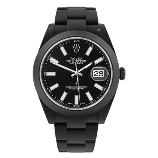 Rolex Datejust II Limited Edition /35 Black Venom Dlc - Pvd