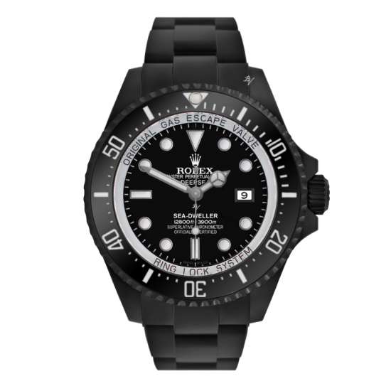 Rolex Deepsea Limited Edition /35 Black Venom Dlc - Pvd *