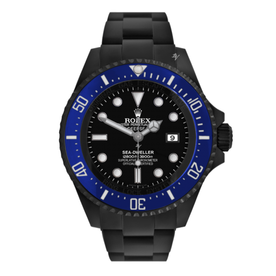 Rolex Deepsea Limited Edition /10 Black Venom Dlc - Pvd *