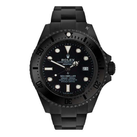 Rolex Deepsea Limited Edition /35 Black Venom Dlc - Pvd *