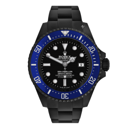 Rolex Deepsea Limited Edition /10 Black Venom Dlc - Pvd *