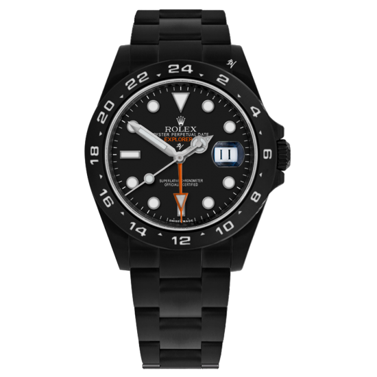 Rolex Explorer II Limited Edition /35 Black Venom Dlc - Pvd