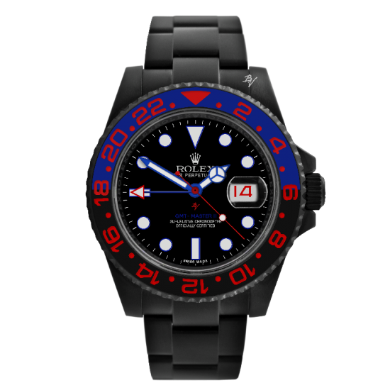 Rolex sales blu rosso