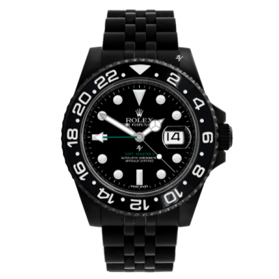 Rolex 116710 Black Venom Limited Edition 35 Black Venom Luxury Rebel