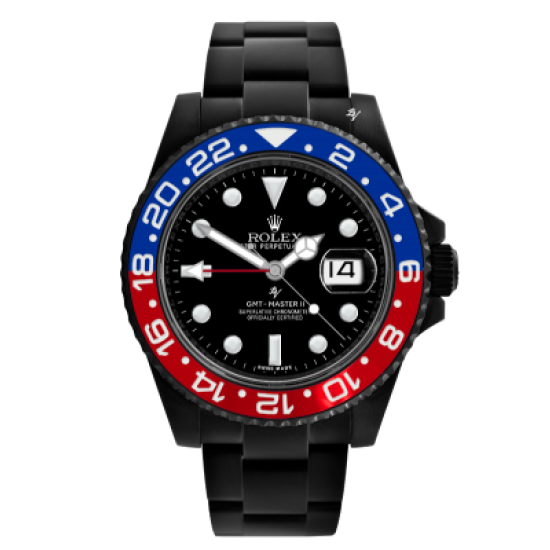 Rolex GMT-Master II Limited Edition /35 Black Venom Dlc - Pvd *