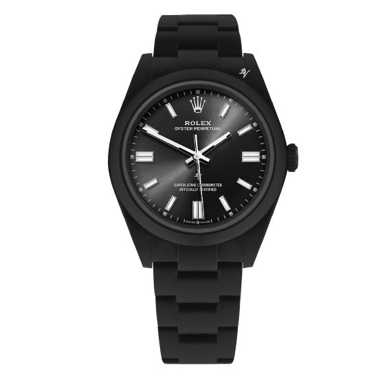 Rolex Oyster Perpetual  Limited Edition /35 Black Venom Dlc - Pvd