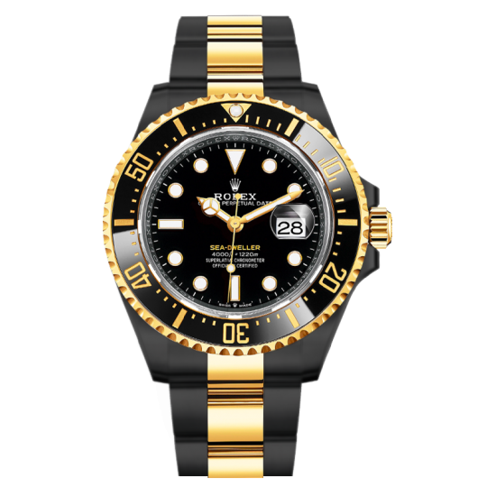Rolex Limited Edition 35 Black Venom Dlc Pvd Black Venom Luxury Rebel