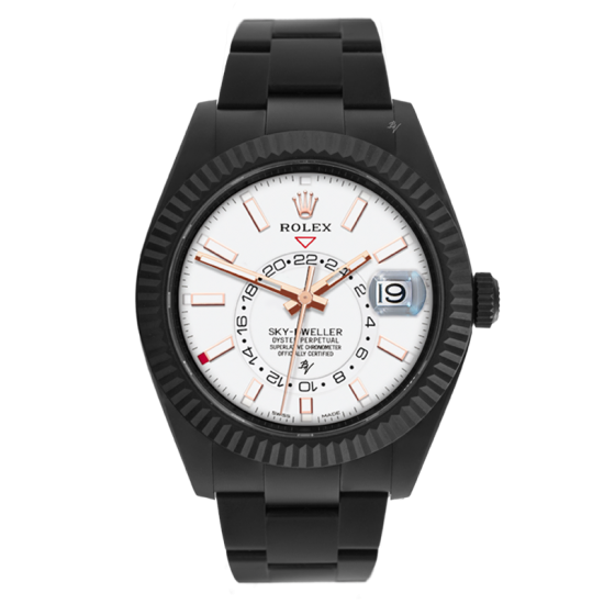 Rolex sky dweller black dial price sales
