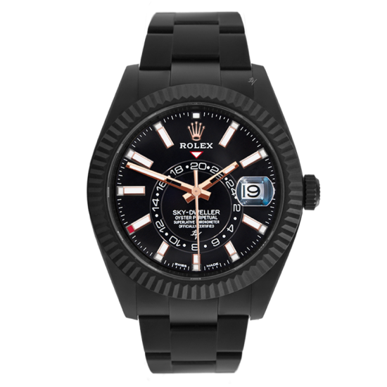 Rolex Sky-Dweller Black Rose Gold Dial - Limited Edition /35 Black Venom Dlc - Pvd