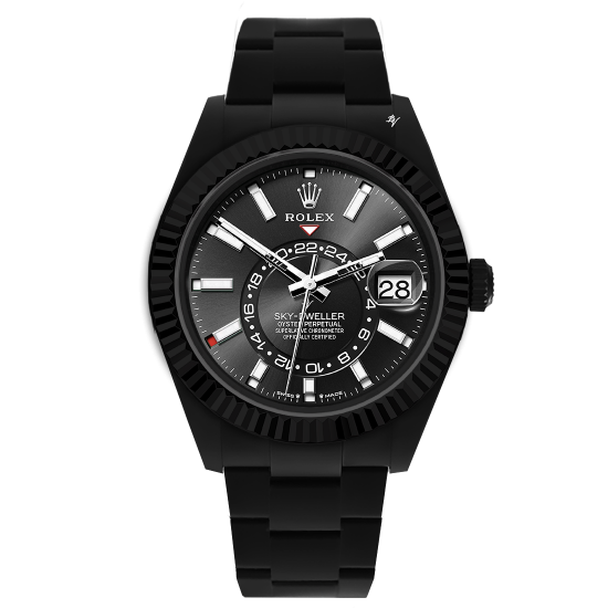 Rolex Sky-Dweller  Black - Limited Edition /35 Black Venom Dlc - Pvd