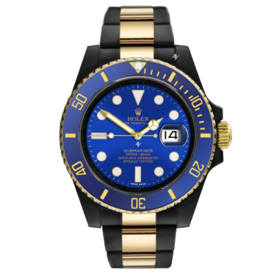 Rolex Submariner  Limited Edition /35 Black Venom Dlc - Pvd