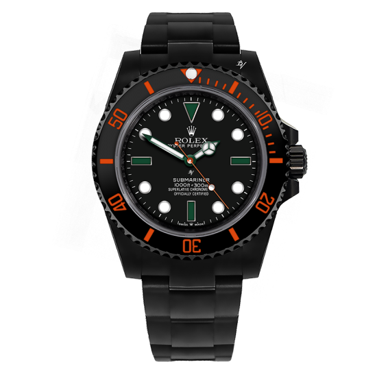 Rolex 114060 Black Venom Limited Edition 35 Black Venom