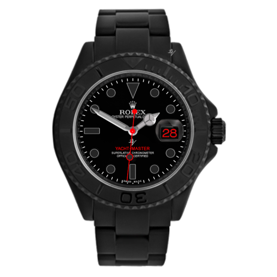 Rolex Yacht-Master Red Taste - Limited Edition /35 Black Venom Dlc - Pvd