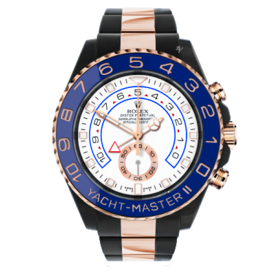 Rolex yacht master 2 black top