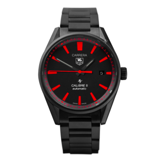Tag Heuer CARRERA Calibre 5 automatico Black Venom Limited