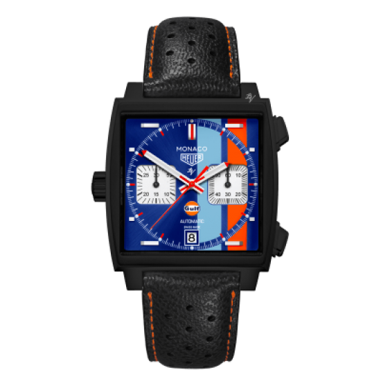 Tag Heuer Monaco Calibre 11 automatico Limited Edition /10 Black Venom Dlc - Pvd