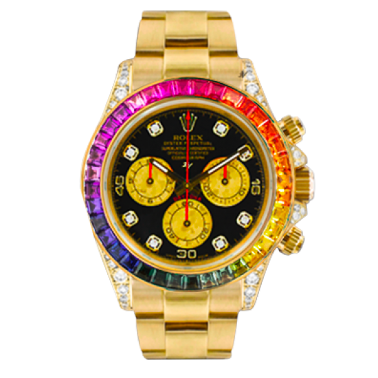 Rolex Cosmograph Daytona Advanced Rainbow - Limited Edition /5 - Black Venom Custom 
