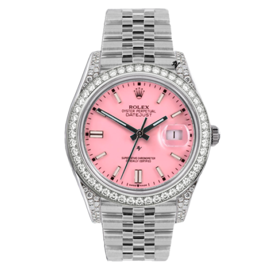 Rolex Datejust Rose Dial & Diamonds Limited Edition / 5
