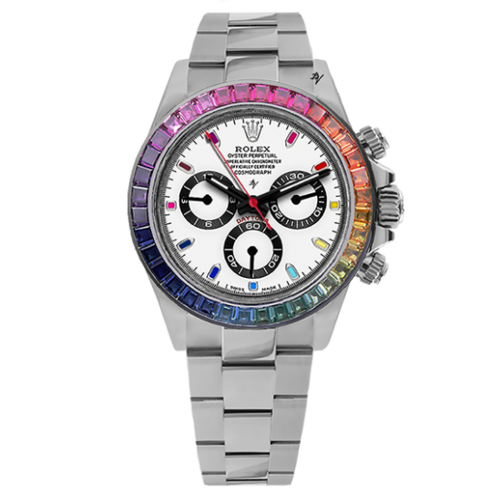 Rolex Cosmograph Daytona Rainbow Limited Edition / 5 Black Venom Custom