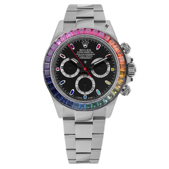 Rolex Cosmograph Daytona Rainbow Limited Edition / 5 Black Venom Custom