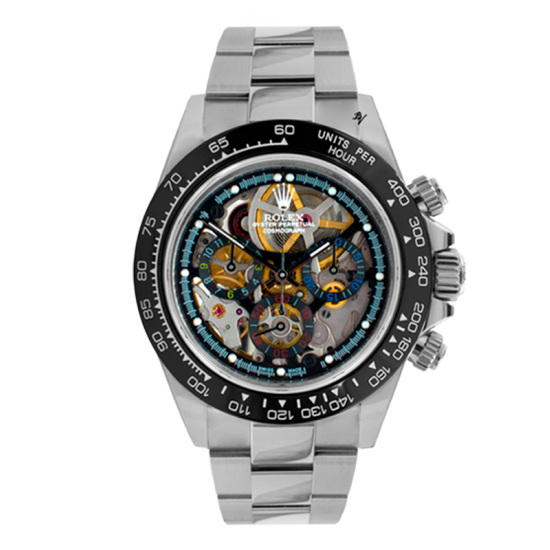 Rolex Cosmograph Daytona Skeleton Limited Edition /5 Black Venom
