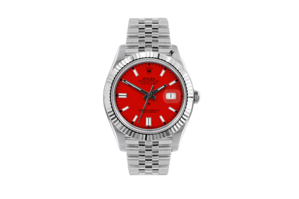 Rolex Datejust 36mm With Custom red dial