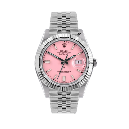 Rolex Datejust Rolex Datejust 36mm With Custom pink dial