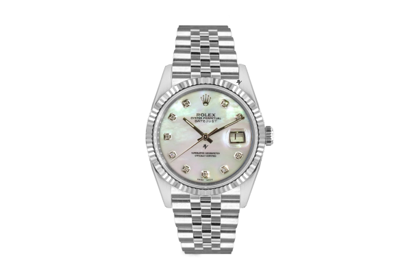 Rolex Datejust 36mm With Custom Mop diamonds dial