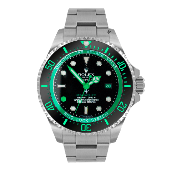 Rolex Deepsea Greensofi - Limited edition /5 - Black Venom custom