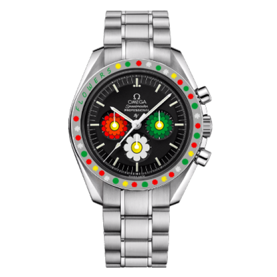 Omega Speedmaster FLOWER Limited Edition /5 Black Venom