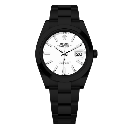 Rolex Datejust II Limited Edition /35 Black Venom Dlc - Pvd