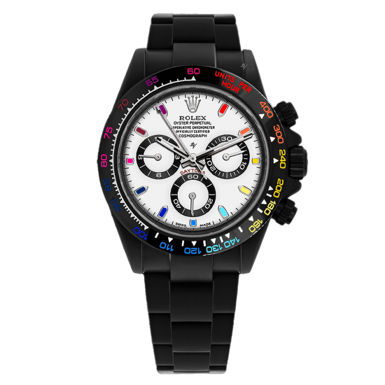 Rolex Cosmograph Daytona Rainbow - Limited edition / 35 Black Venom Dlc - Pvd