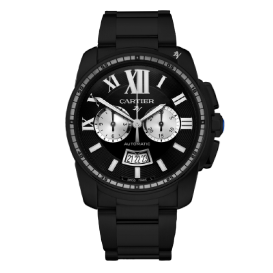 Cartier Calibre Limited Edition /10 Black Venom Dlc - Pvd