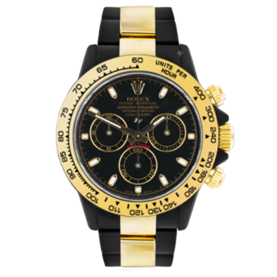 Rolex Cosmograph Daytona  Oro-Nero Limited edition /35 Black Venom Dlc - Pvd