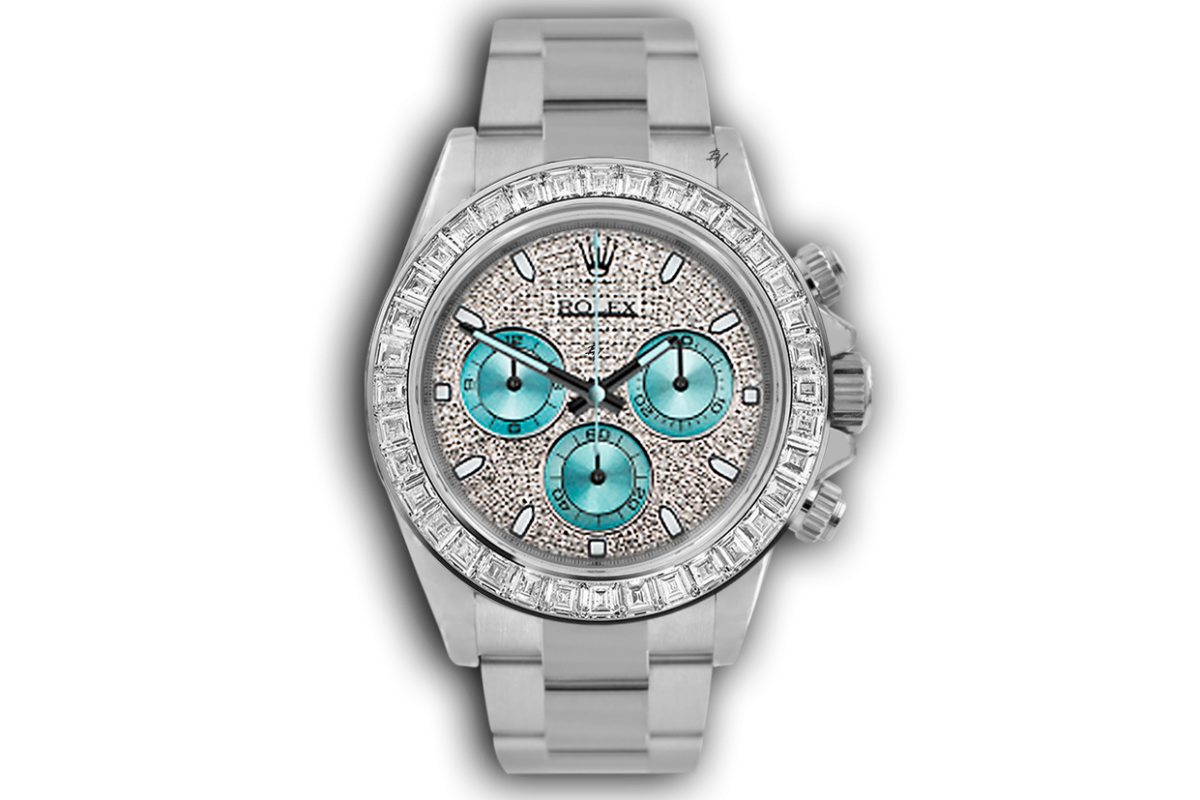 rolex daytona sky blue