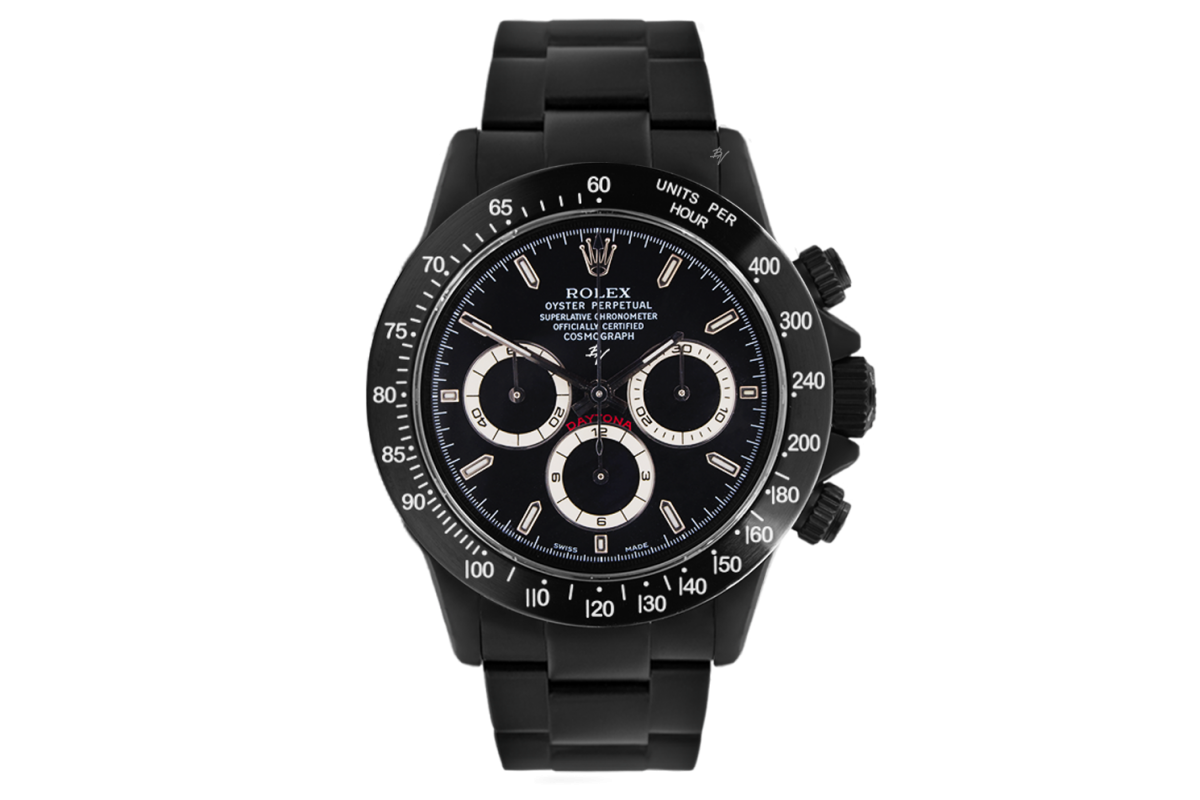 rolex daytona full black