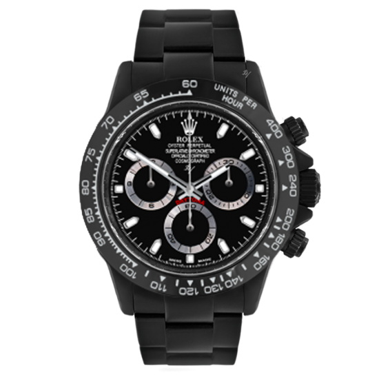 Rolex Cosmograph Daytona Limited Edition /35 Black Venom Dlc - Pvd