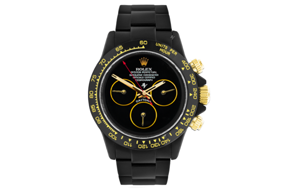 gold black daytona