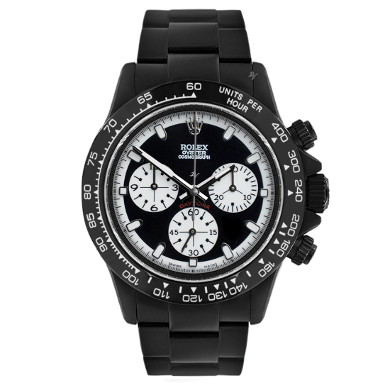 Rolex Cosmograph Daytona Remake  - Limited edition /10 Black Venom Dlc - Pvd