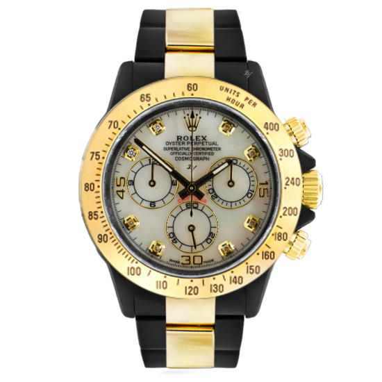 Rolex Cosmograph Daytona Light Mother of Pearl - Limited edition Black Venom Dlc - Pvd