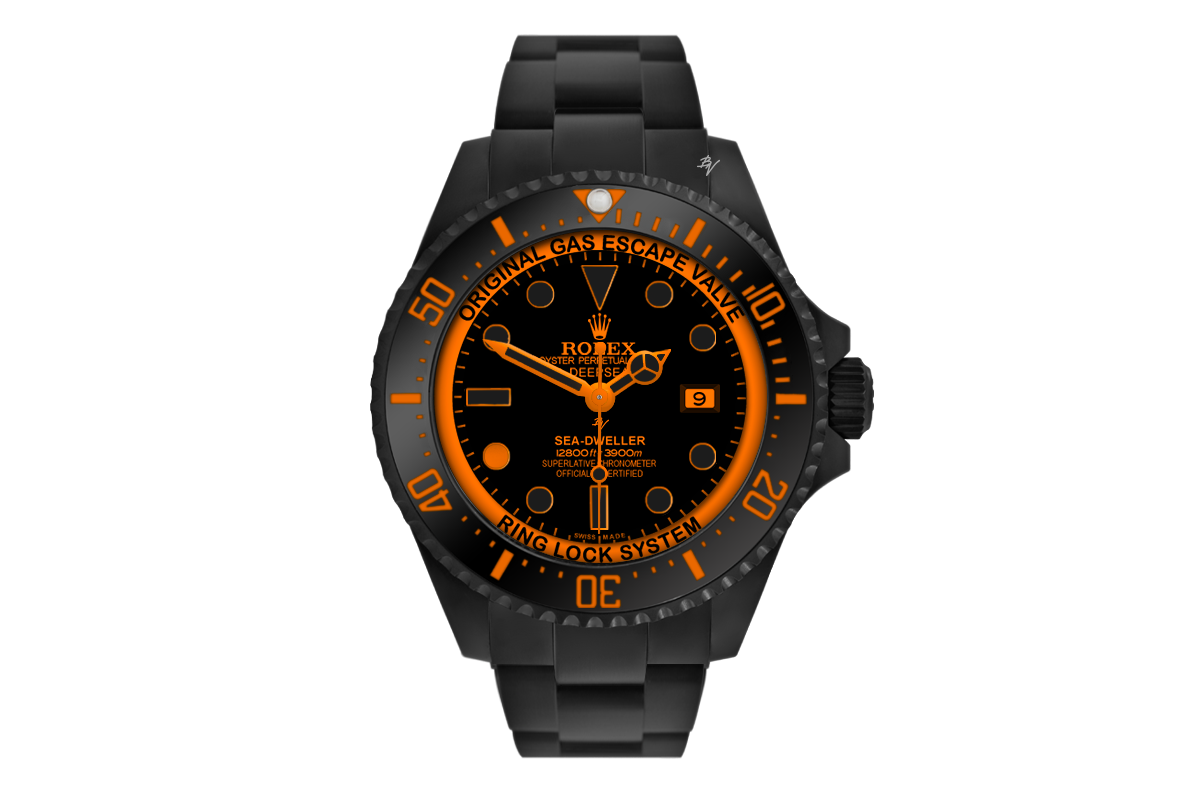 Rolex 116660 Black Venom - Orange Dot 